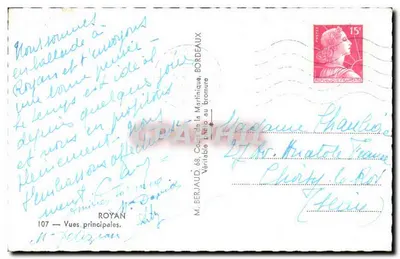 Royan — Vues principales — M. Beraud, Royan — Verso