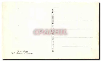 Noire-Dame d'Afrique — Argel — Editor: Établissements Photo-Albert, Argel — Reverso