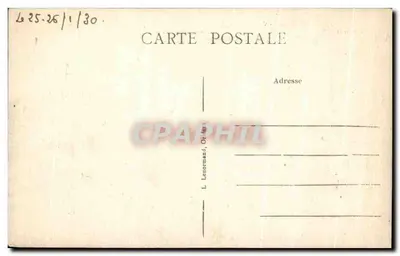 Orléans — Widok ogólny — Most, ulica Royale, Wieża Dzwonnicza, Hotel de Ville, Kościół Świętego Donatiana, Katedra — Rewers