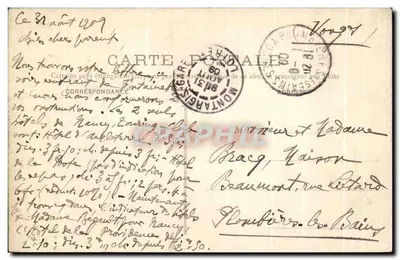 Manuel atakowany przez grupę Jacobinów w Montargis, miejscu jego urodzenia — według Duplessis-Bertaux — Édit. V. O. — Rewers