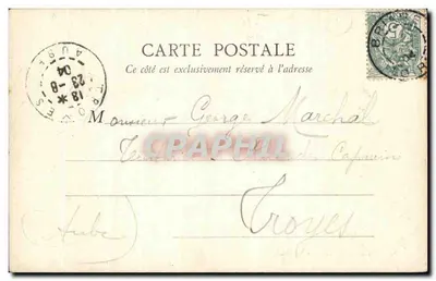 Briare (Loiret) — Igreja e monumento Baptêrosses — Coleção L. Marchand, n°96 — Verso