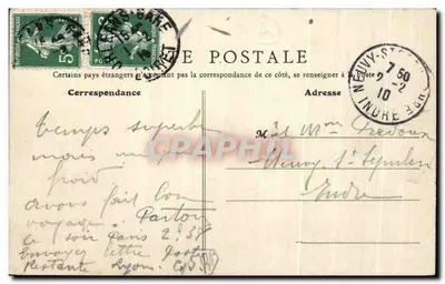 Orléans - Most Królewski — Stara pocztówka n°556, wydawca DNG — Rewers