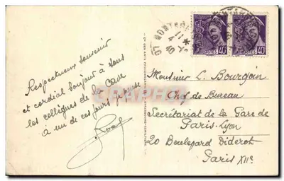 Montargis — Het Tuin Durzy — LL.36 — Achterkant