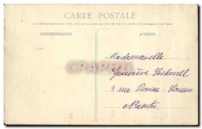 Bordeaux - Porta Pałacu — J. Nardot, wyd., Bordeaux — Rewers