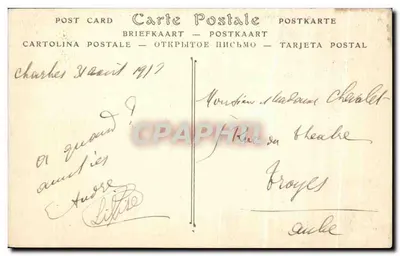 Chartres — Grille szpitala — Wydawca: 121 — Rewers