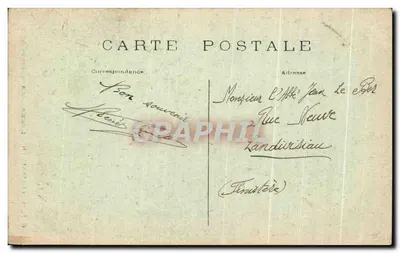 Châteaudun — Monumento da Defesa de Mercié — G.P. 10 — Verso