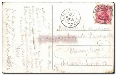 AACHEN — Waldschlösschen — editor não identificado, número de série não visível — Verso