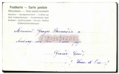 Arranjo de flores azuis — Eu carrego Felicidade — Louise Morie — Verso