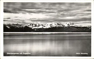 Starnbergersee mit Zugspitze — Photo Wörsching