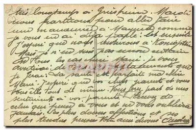 Griesheim — Hospital do Campo — Verso