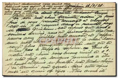 GRIESHEIM — Caserne Garnier du Piéris — Verso