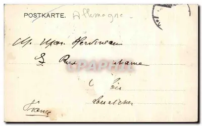 Köln — Pomnik cesarza Fryderyka — Wydawnictwo Düben, Köln — Rewers