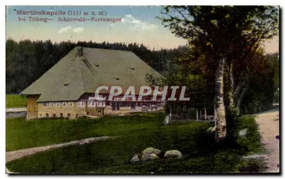 Martinskapelle (1111 m ü.M.) — perto de Triberg, Schönwald, Furtwangen — editor não visível