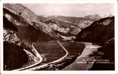 Vale do Arve — La Maladière — Entorno de Cluses — LL. n°36