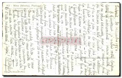 Redbangi w regionie Porto — Nine (Minho), Portugalia — Wyd. Tabacaria Africana, nr 143 — Rewers