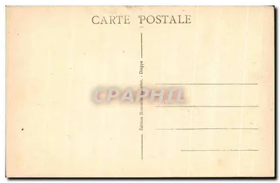 Dieppe — L'Avant-Port et les Falaises — Goby, n°142 — Verso