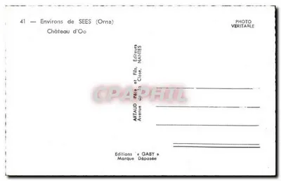 Zamek w Oo — Okolice Sees (Orne) — Wydawnictwo Gaby — Rewers