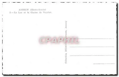 Annecy — El Lago y la Cadena de Veyrier — Jamsol — Reverso