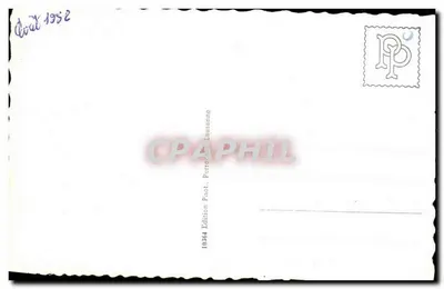 Neuchâtel — vue panoramique et monuments — Edition P. P. Lausanne, n° 1084 — Rewers