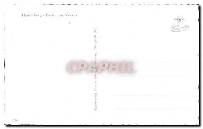Heidelberg - Ubrzeg Neckara — Kunstverlag Edm. v. Königstein (N.) — Rewers