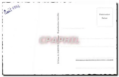 Neuchâtel — Vista aérea — Graphphil, n° 5465 — Reverso