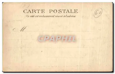Pierrefonds — Zamek — Pokój lorda — V. P. Paris — Rewers