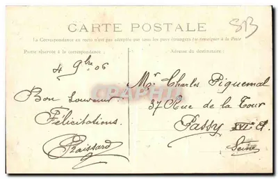 Brzegi Orne — Most du Vey, blisko CLÉCY (Calvados) — L. D. — Rewers