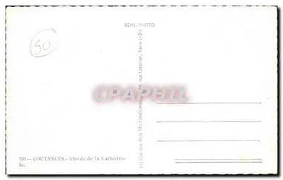 Coutances — Abside katedry — wydawca Cap — Rewers