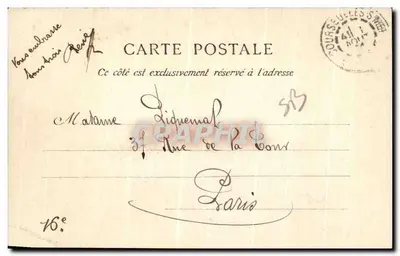Courseulles — Zamek — La C.P.A. Paris — Rewers