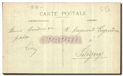 Granville — Il Cours Jonville — editore anonimo, n° 121 — Verso