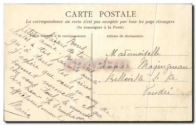 Angers — Ogród Prefektury — Duvivier, wydawca, Angers — Rewers
