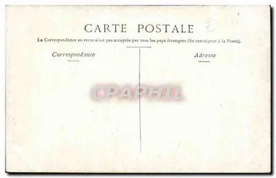 Angers — Beeld van koning René — Staerk Paris — Achterkant