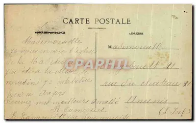 Angers — Église de la Madeleine — Éditions Laroute, n°22 — Verso