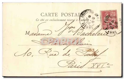 Poitiers (Vienne) — O Ponte e as colinas de Rochereuil — J. Robuchon, fot. em Poitiers — n° 54 — Verso