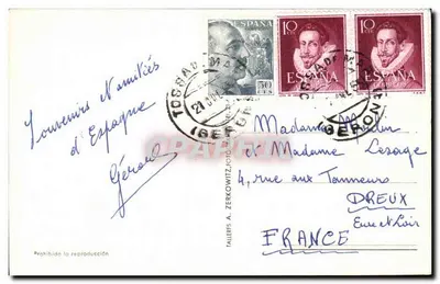 Tossa de Mar - Costa Brava — editor Zerkowitz, n° 52 — Verso