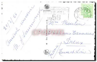 Oostende — widok panoramiczny — Ern. Thill, Bruksel, nr 35 — Rewers