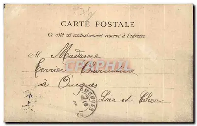 Le Havre — Dolina Sainte-Adresse — La C.P.A. Paris, n°2525 — Rewers