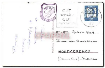 Neuschwanstein — château avec Alp et Schwansee — Photo-Verlag H. Kramer, Oberammergau, n° 600 — Verso