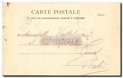 A Entrada do Porto — Havre — R.&J.D. 10661 t — Verso