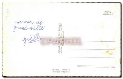 Granville — widok panoramiczny — Wydawnictwo Artaud i Gaby — Rewers