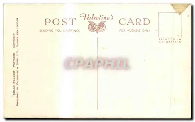 Caldecott Park, Rugby — vista di giardino con tre donne — editore Collo Colour, n° G.6275 — Verso