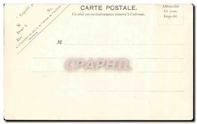 Basilika des Heiligen Herzens, Rue Lamareck — V. P. Paris. Nr. 1 — Rückseite