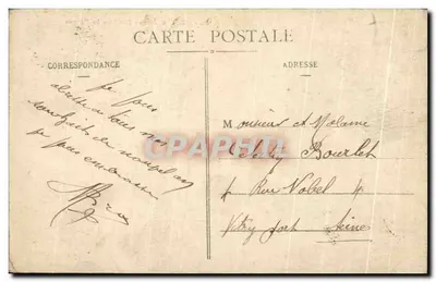 Poitiers - Escadarias do Porteau — editor desconhecido, n° 41 — Verso