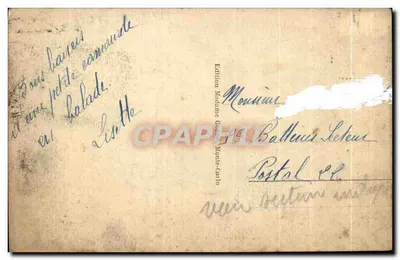 Monte-Carlo — Ogród Kasyna — Mała Afryka — Wydawnictwo Mudane, n°65 — Rewers