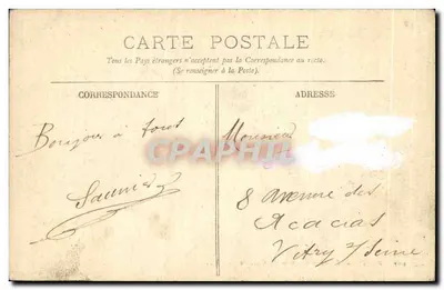 Blois — Ogólny widok z Zamku — LL. n°107 — Rewers