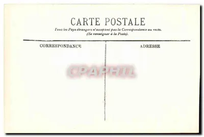 Arcachon — Przegląd z plaży kaplicy — Krzyż i kościoł — I.L. — Rewers