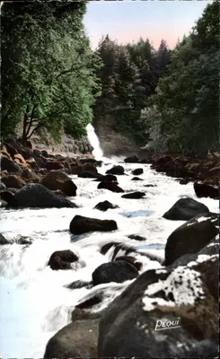 O Salto do Doubs — início dos Rapides — Péquignot