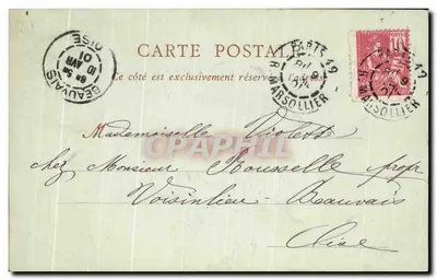 A Ponte da Bolsa — Paris — Editor LE MAIRE — Verso