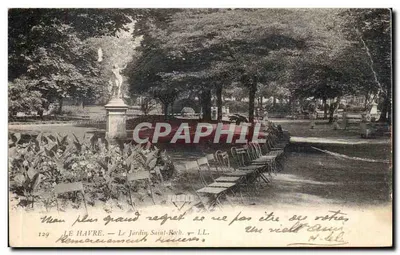 Le Havre — O Jardim Saint-Roch — L.L. n°129