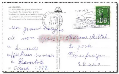 Jaskinia Lourdes — Pielgrzymka — wydawnictwo YANP CHAMBON — Rewers